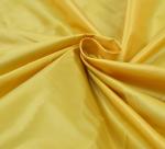 Garment Gold Taffeta Fabric , 100% Polyester PU / PA Coated Polyester Taffeta