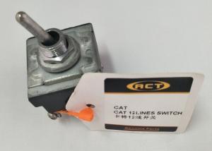 China E320B / C Caterpillar Excavator Spare Parts 12 Lines Switch Silver Aluminium wholesale