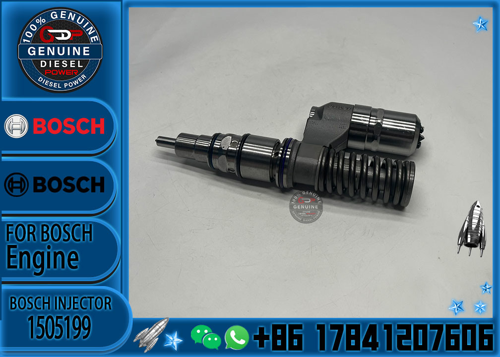 1505199 0414701059 0414701032 Truck Engine Fuel Unit Diesel Injector Diesel EUI For Scania