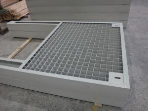 China Flame Retardancy V-0 FRP Pultruded Gratings For Construction wholesale
