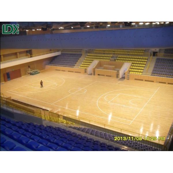 Demountable Indoor Basketball Court Wood Floor Tile Flooring System Sports Court Backyard