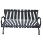 Urban Street Furnitures ISO14001 Stainless Steel Garden Bench