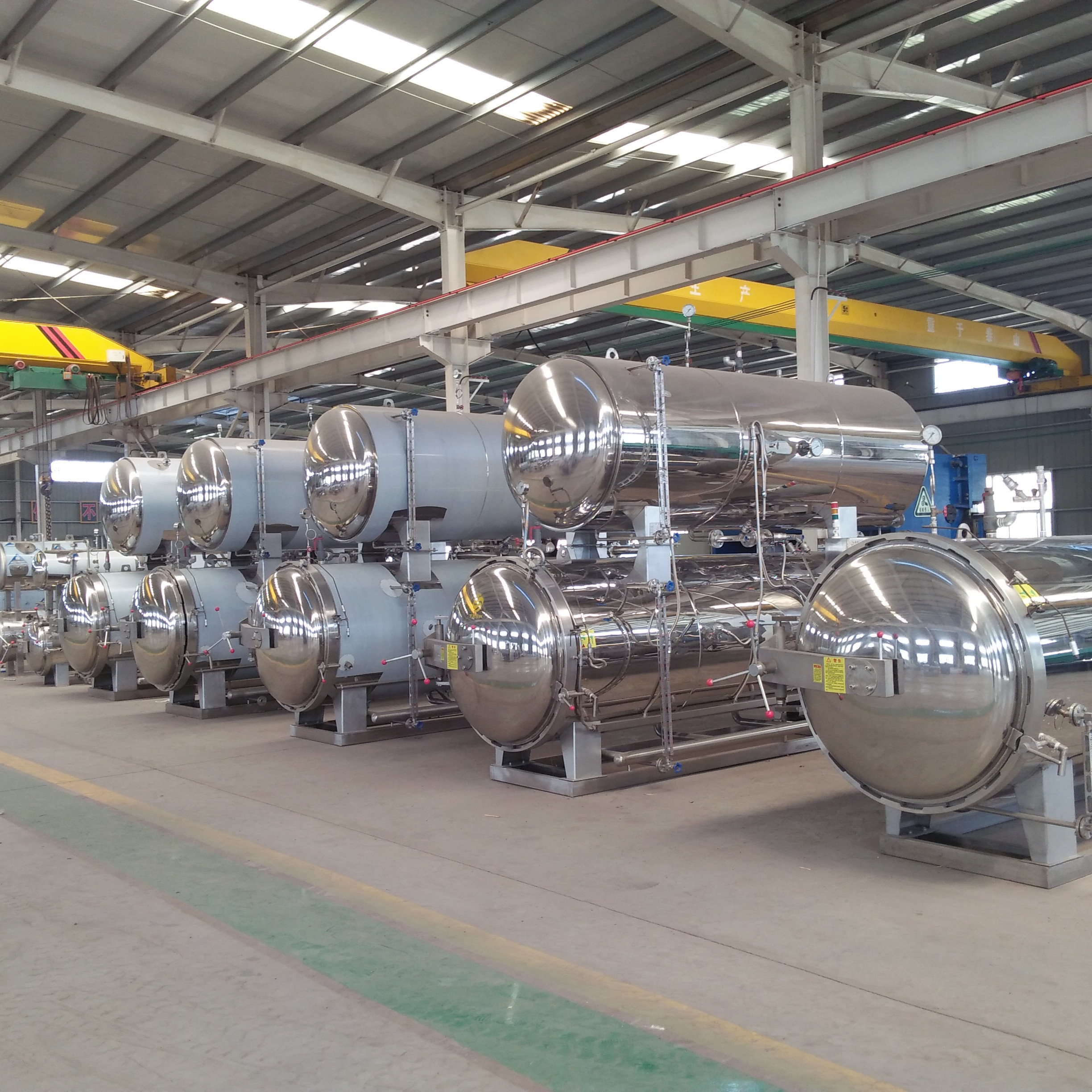 Automatic Steam Sterilization Equipment High Efficiency And Energy Saving Commercial Sterilization Pot