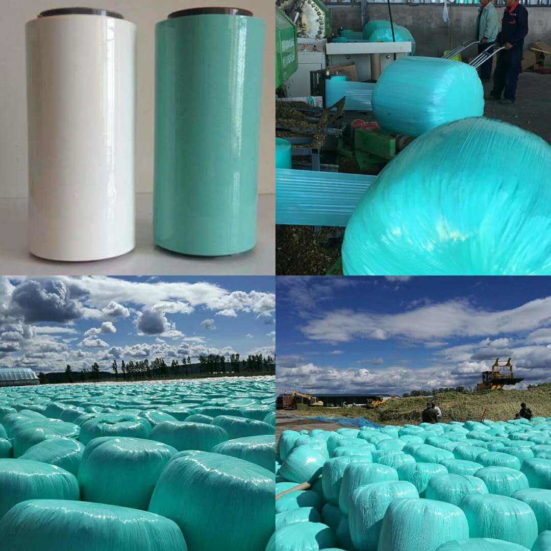 LLDPE Agriculture Silage Stretch Wrap Film Plastic Bale Silage Wrap Film