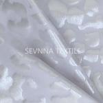 Embossed Print Activewear Knit Fabric Eco Friendly Athleisure Yoga Wear