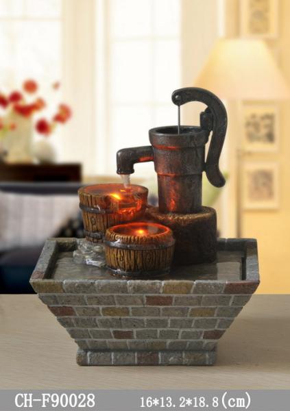 Traditional Water Well Home Interiors Decoration Tv Cabinet Living Room Tabletop