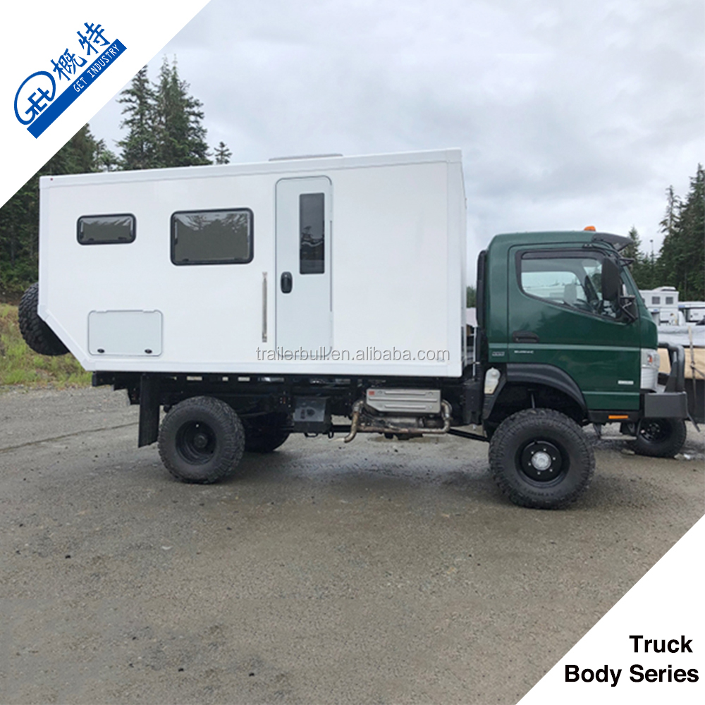 FRP PU/XPS FRP Sandwich Panels for Expedition Truck Camper Embedded FRP Tube Crossbeam