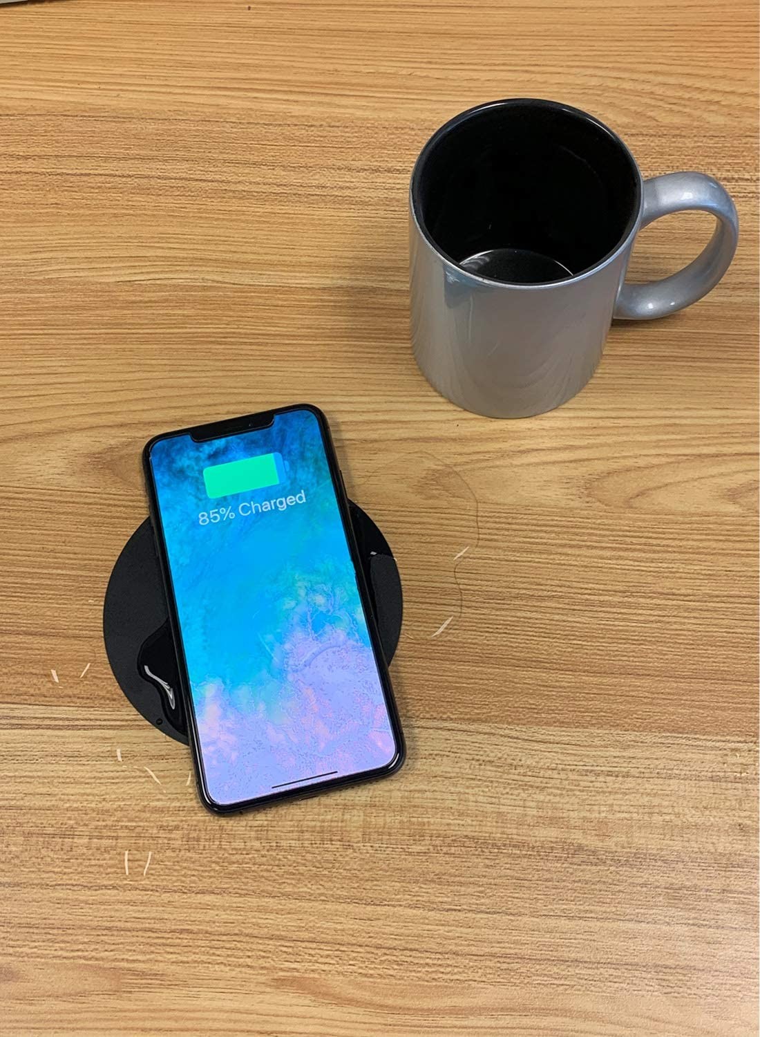 Fast Concealed Wireless Charger , Qi Wireless Phone Charger Under Table Furniture