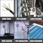 Aluminum Tape, Silver Fiberglass Foil Tapes, Temperature Adhesive Insulation