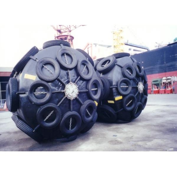 Pneumatic Rubber Foam Filled Fender Marine Boat Fender DIA 0.5m-4.5m