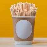 Natural Birch Wood Coffee Stir Sticks 5.5'' Size OEM