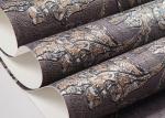 Moisture Proof Vinyl Modern Embossed Wallpaper / Wallcoverings for Home