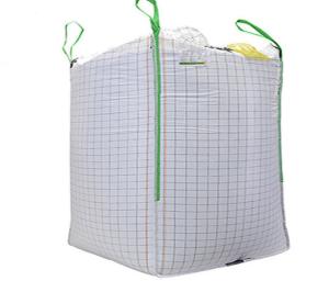 China 1200kg Conductive Jumbo Bag Polypropylene Flexible Polypropylene Pallet 1 Cubic Yard Sand Bags wholesale
