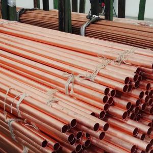 China ASTM B280 Copper Metals Isometric 10mm Copper Tube None Cleavage wholesale