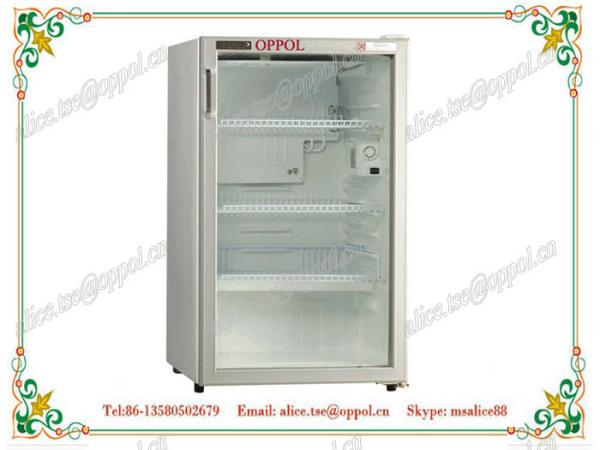 OP-117 Customize Size Glass Door Medical Refrigerator , Ultra Low Temperature
