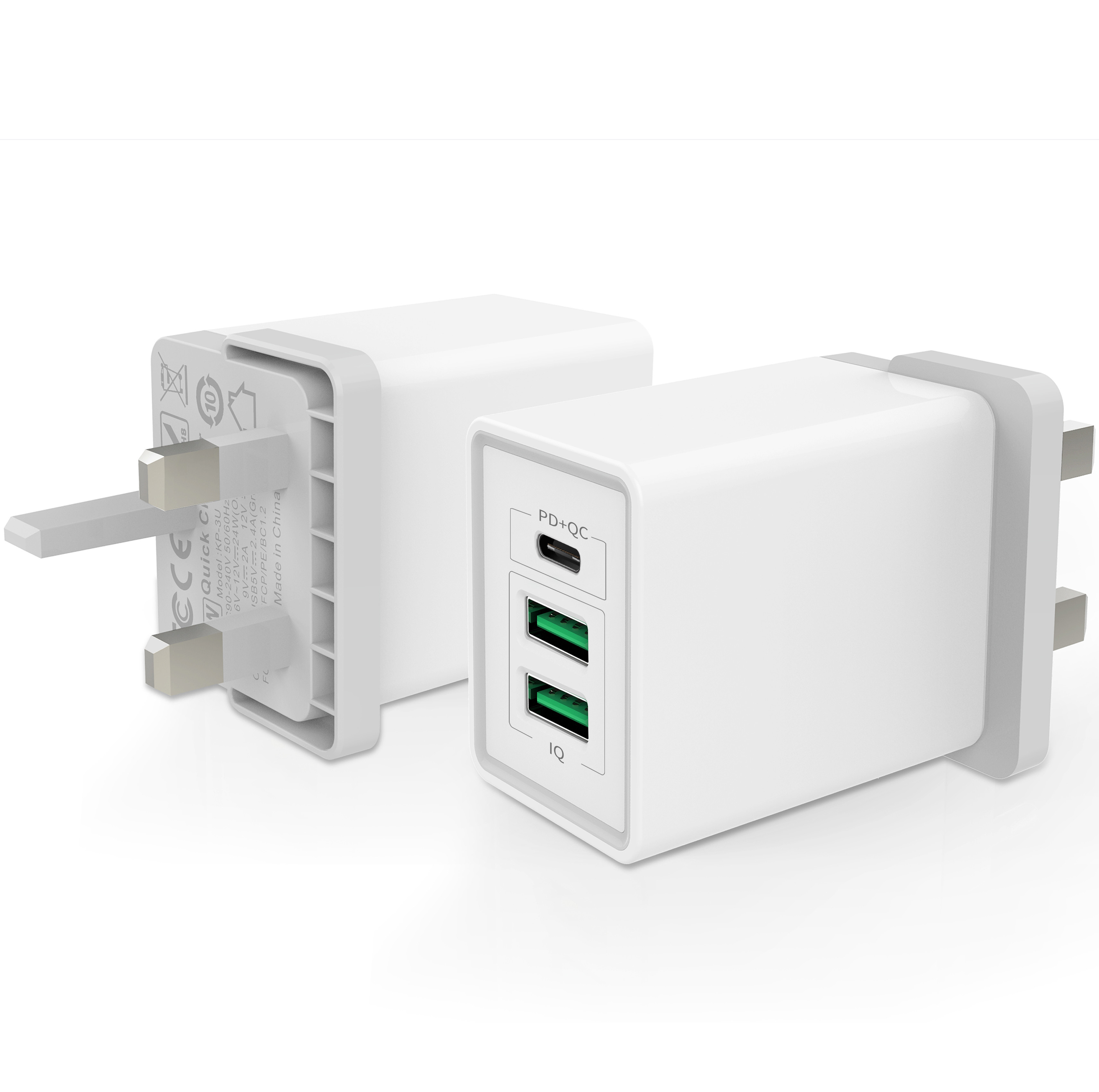 Mini Detachable Plug 30W Universal Wall Charger Adaptor