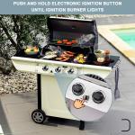 Replacement Ignition Electrode for Gas Oven, Stove, and Cooktop Universal Spare