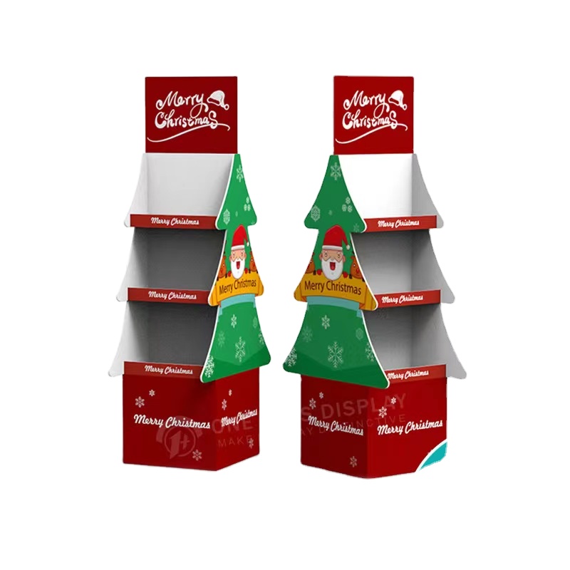 cardboard book paperboard floor display stand cardboard shipper display christmas tree cardboard display