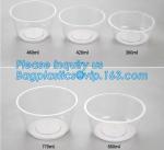 Take-away food package 3000ml large plastic salad bowls,PP white 700ml