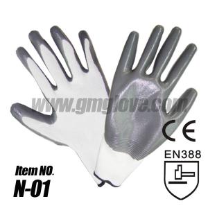 China Nitrile Coated Nylon Gloves,Palm Coating wholesale