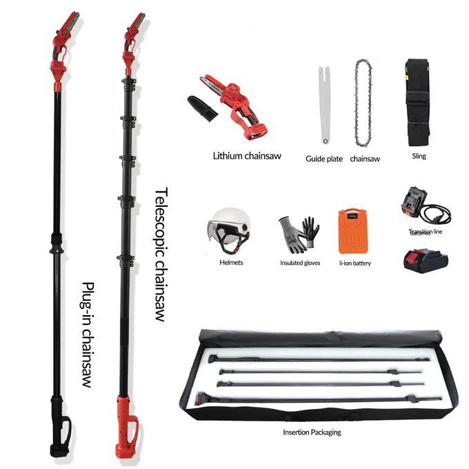 18FT Telescopic Electric Pole Chain Saw for Commercial Landscaping Battery Powered 2-Year Warranty 2