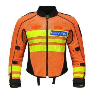 China Safety Police Jacket Reflective Riding Suit Racing Motorcycle Motorbike Touring Uniform Hi Vis wholesale