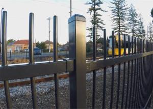 China High quality galvanized powder coated garrison fencing wholesale