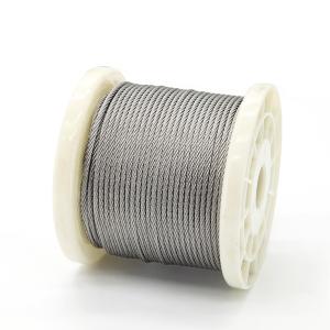 China 12mm - 24mm 19x7 Non Rotating Wire Rope Fatigue Resistance Non Spin Wire Rope wholesale