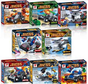 China Plastic building blocks toys ,Captain American building blocks wholesale