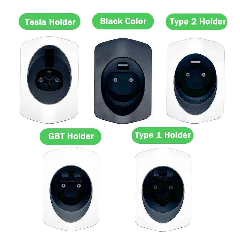NACS SAE J1772 AC Type 1 Dummy Socket Tesla EV Charger Plug Wall Holder cable holder Plug Holder For Electric Vehicle