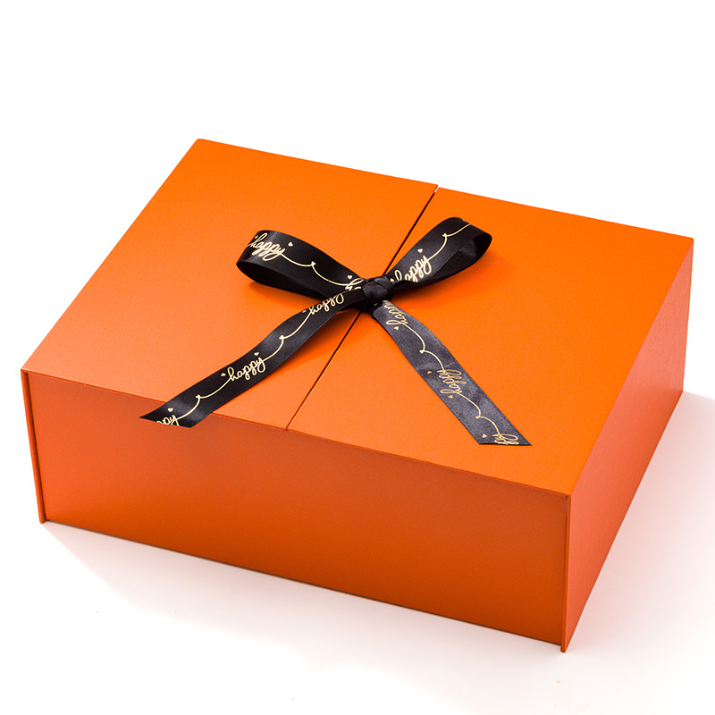 Foldable Luxury Perfume Box Packaging , Paperboard Magnet Folding Paper Gift Box