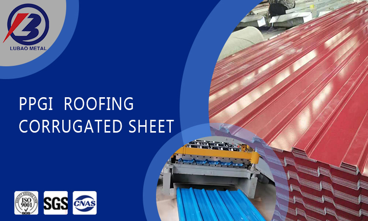 Roof Corrugated Sheet TISI Certificate Color Coated Roof Sheet for Construction 0.35mm Prepainted PPGI Steel Sheets