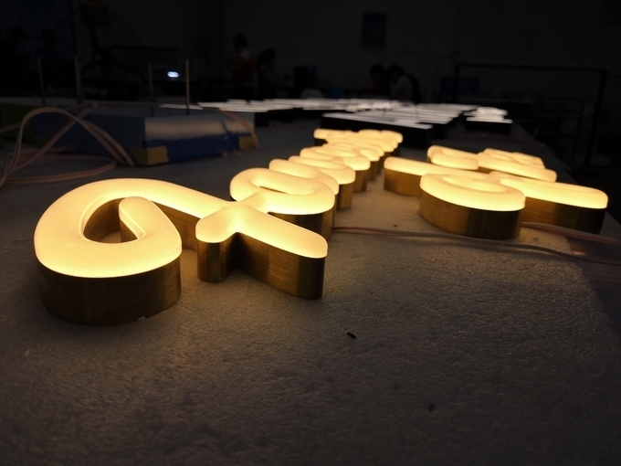Orange 23mm Neon Rope Light Sign / Aluminum Custom Logo Neon Sign