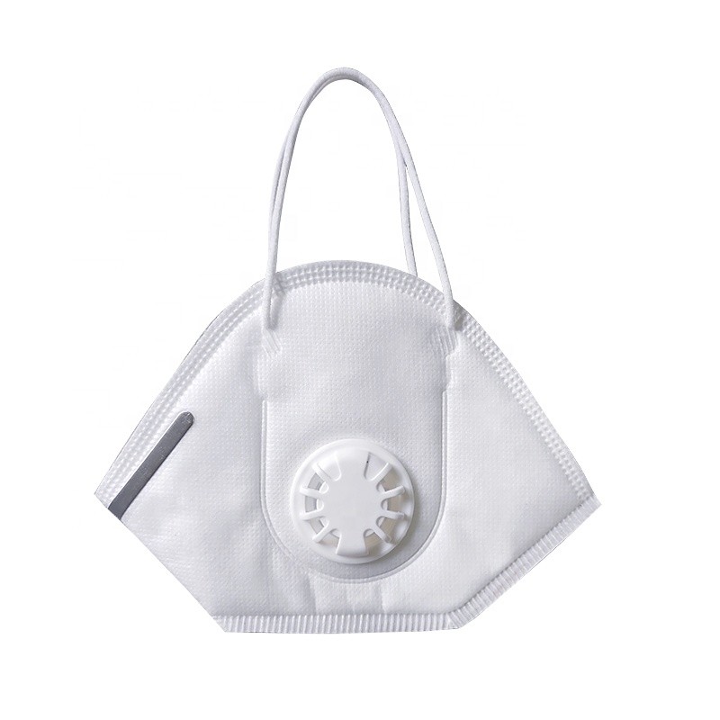 Eco Friendly KN95 Respirator Face Mask With Valve Personal Respiratory Protection