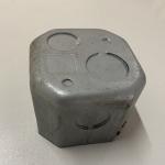 Silver Waterproof Cast Iron Electrical Junction Box Metal Terminal Box
