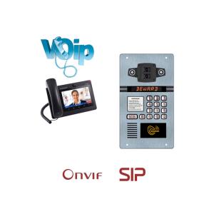 China ONVIF Apartment Video Intercom Vandal Proof Apartment Intercom System wholesale