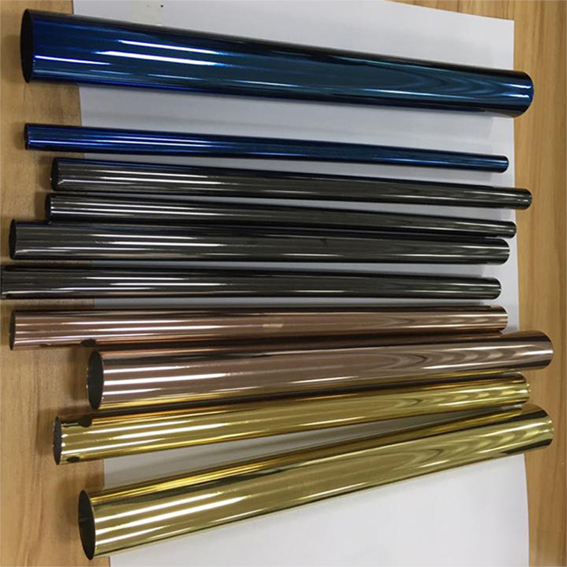 SS PVD Vacuum Coating Equipment Door Handle Fitting Hinge Sanitary Ware Gold Bronze Color
