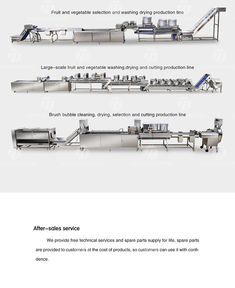 Large Medium And Small Brush potato Cleaning Machine Stainless Steel