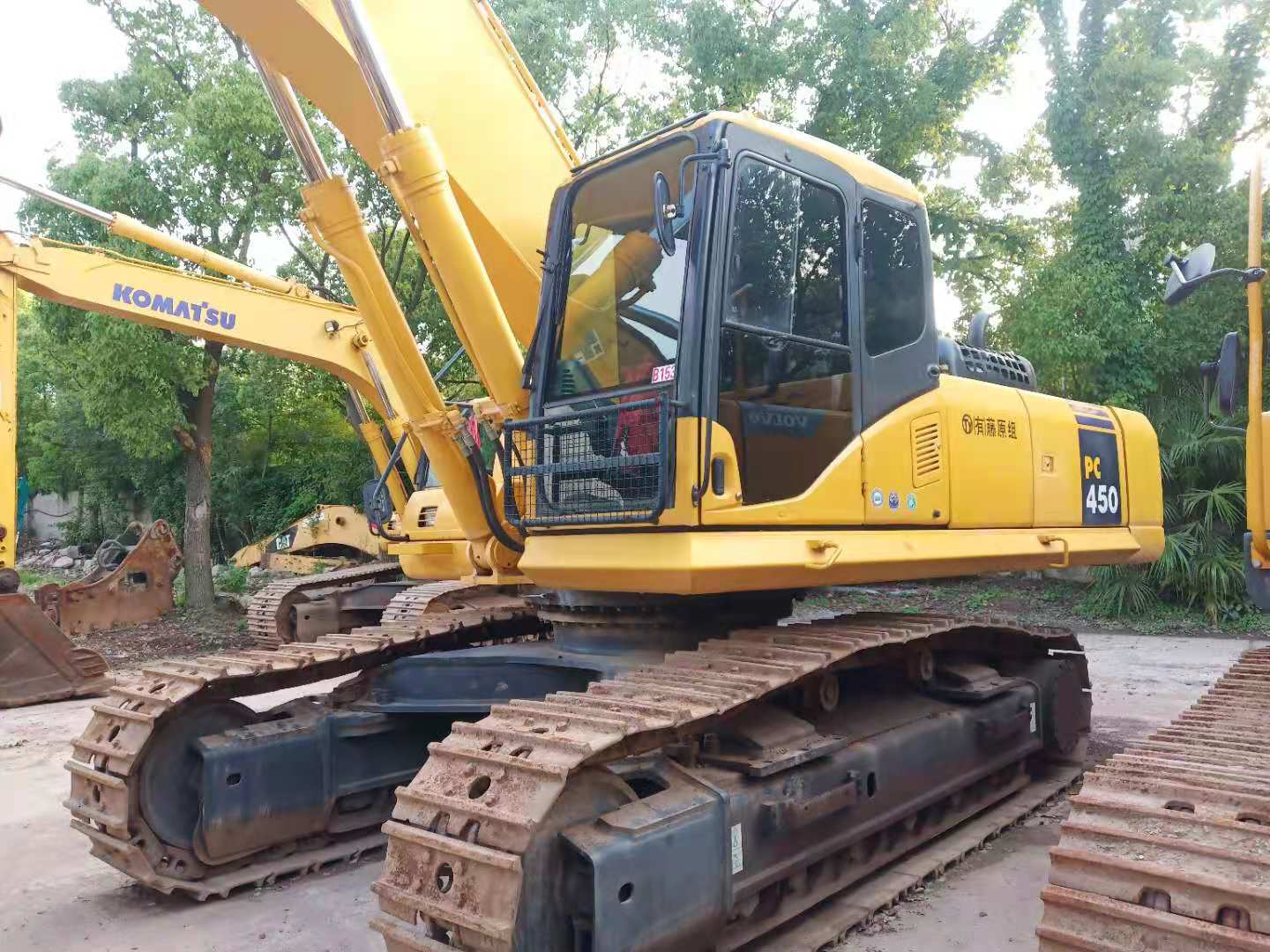 Blue 45 Ton Komatsu Excavator with 259KW Power 2.1m Bucket Capacity Low Hours