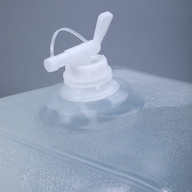 Alcohol Sanitizer Storage UMETASS Empty LDPE Collapsible Bucket Bag For Garden Kitchen