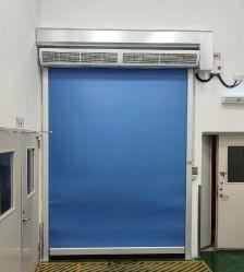 China Commercial Security Roller Shutter Fabric Curtain Fast Acting High Speed PVC Doors wholesale