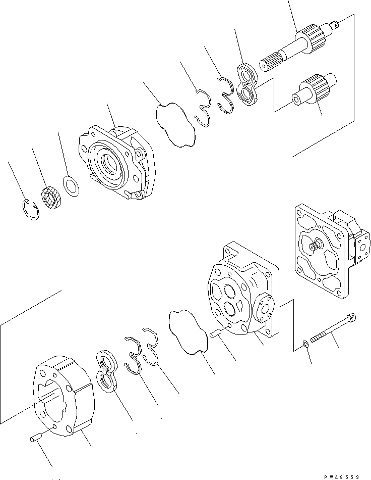 WA500-3 S/N 50001-UP