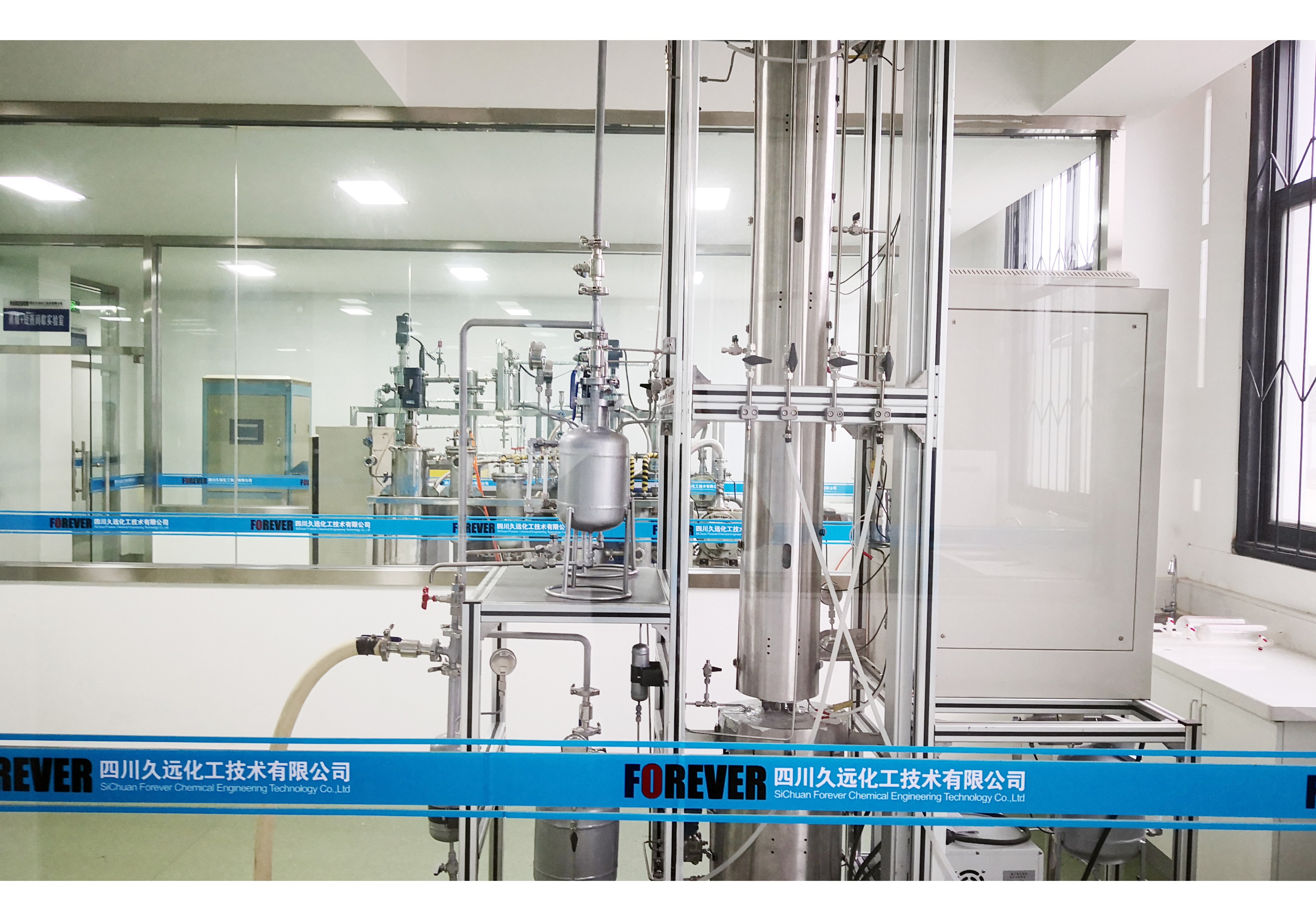 Industrial Auto Reflux Wire Tube Condenser 220V Chemical Equipment Machinery