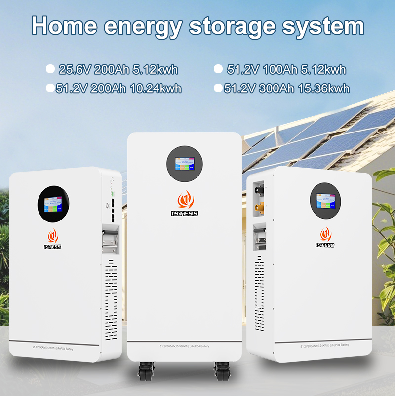 6000 Cycles 10-year Lifepo4 Battery Lithium Ion Solar Battery 5.12kwh 25.6v 200AH for Home Energy Storage Chemistry