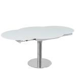 Glass Top Home Modern Glass Dining Table Multiscene 158x102x75CM