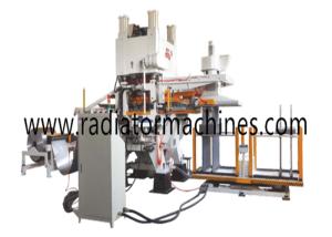 China 630KN Closed Type Industrial HVAC Equipment Fin Press Line wholesale