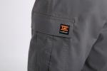 Flap Suit Anti Static Fabric Gray Jacket Work Clothes