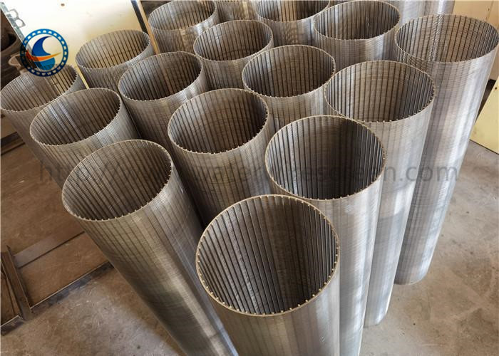 Stainless Steel Slot 60 5.8m Wedge Wire Filter All Welded