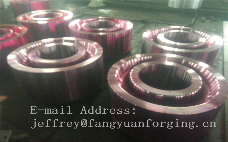 Rough Machining SCM440 Forged Gear Blanks Ra Fininshed Surface
