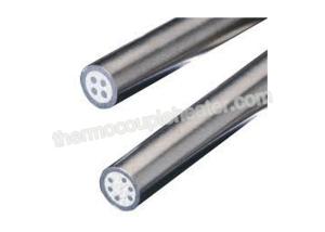 China Glass / Silicon / Ceramic Fibre Insulations Thermocouple Mineral Insulated Cable Type K wholesale